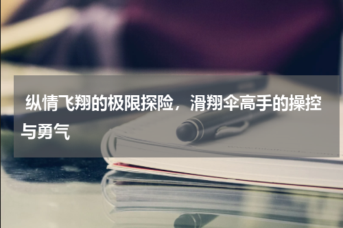  纵情飞翔的极限探险，滑翔伞高手的操控与勇气
