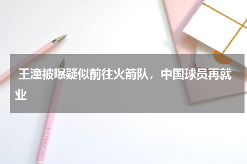  王潼被曝疑似前往火箭队，中国球员再就业