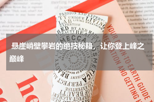  悬崖峭壁攀岩的绝技秘籍，让你登上峰之巅峰