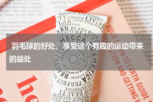  羽毛球的好处，享受这个有趣的运动带来的益处