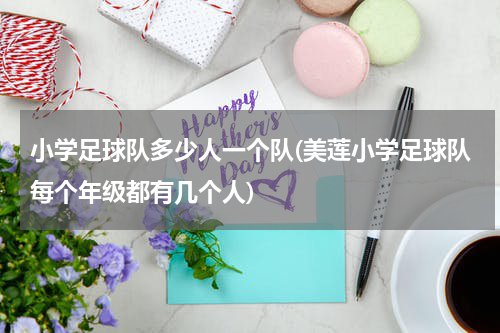 小学足球队多少人一个队(美莲小学足球队每个年级都有几个人)