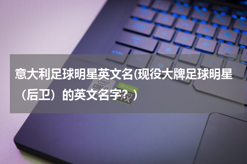 意大利足球明星英文名(现役大牌足球明星（后卫）的英文名字？)