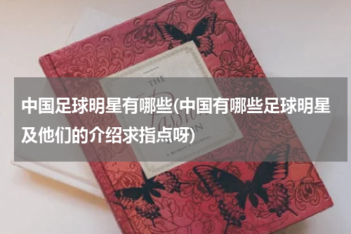 中国足球明星有哪些(中国有哪些足球明星及他们的介绍求指点呀)