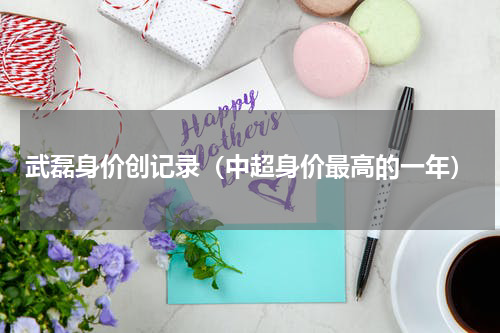 武磊身价创记录（中超身价最高的一年）