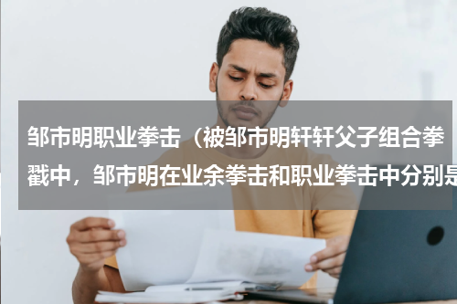 邹市明职业拳击（被邹市明轩轩父子组合拳戳中，邹市明在业余拳击和职业拳击中分别是何水平）