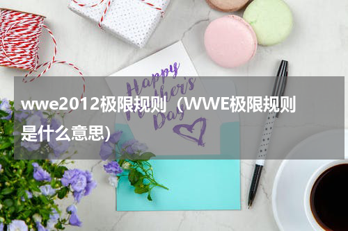 wwe2012极限规则（WWE极限规则是什么意思）