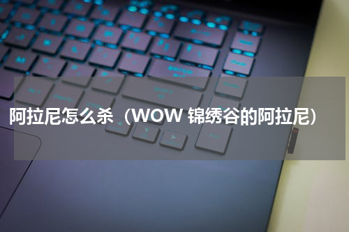 阿拉尼怎么杀（WOW 锦绣谷的阿拉尼）