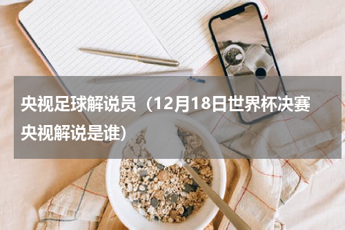 央视足球解说员（12月18日世界杯决赛央视解说是谁）